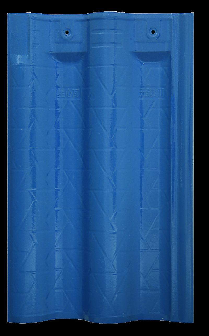 星心無縫瓦二代-孔雀藍